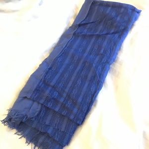 BCBG Blue Scarf